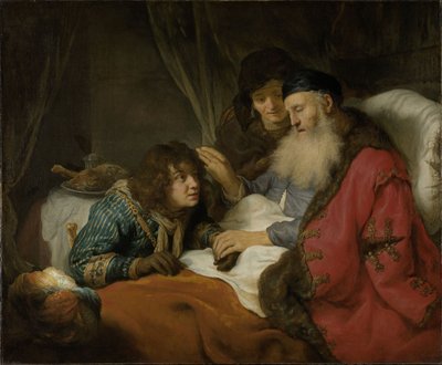 Isaak segnet Jakob, ca. 1638 von Govaert Flinck